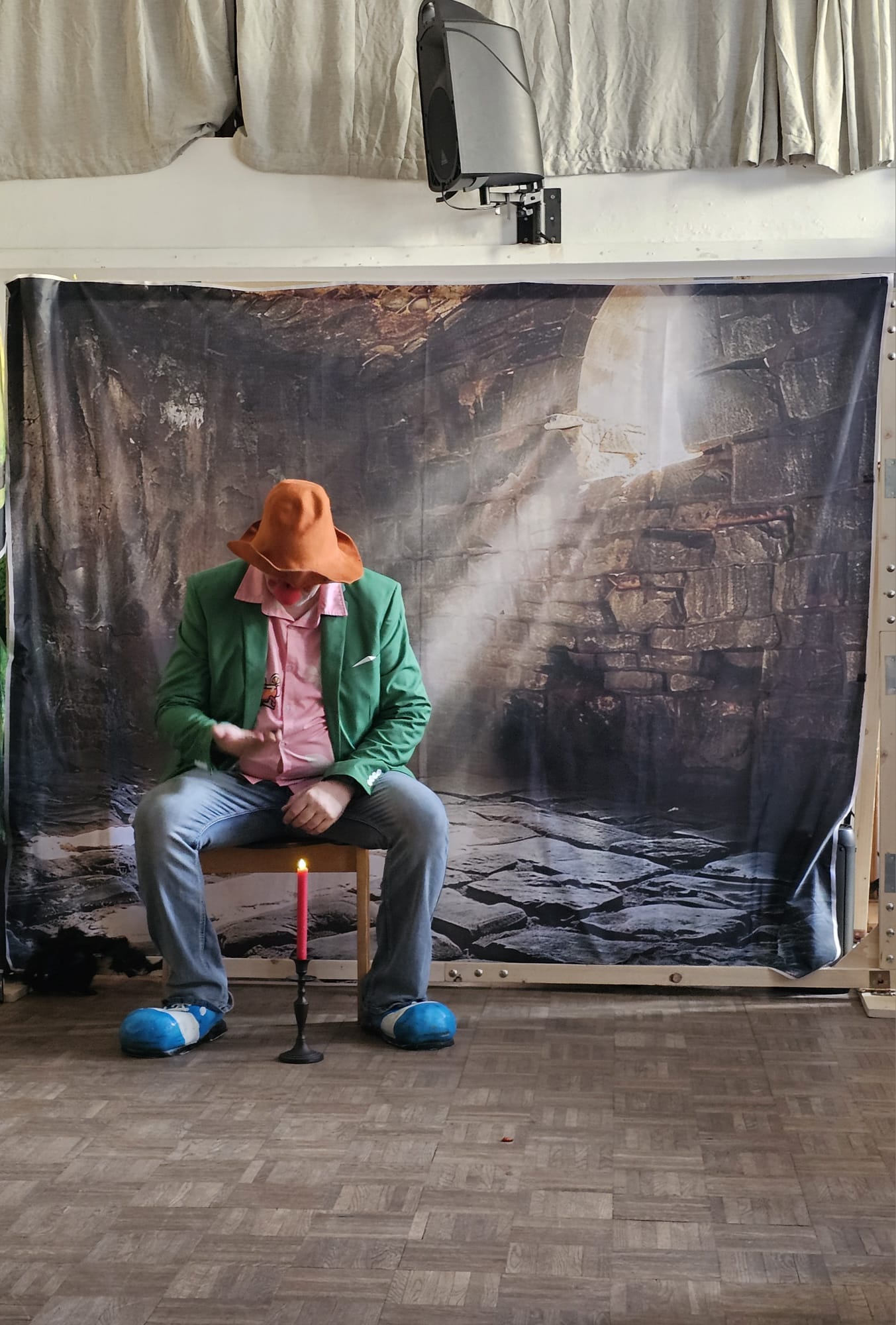 Clown Saschi im Kerker