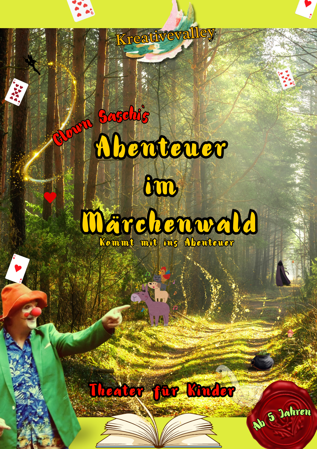 Clown Saschi&rsquo;s Abenteuer im M&auml;rchenwald